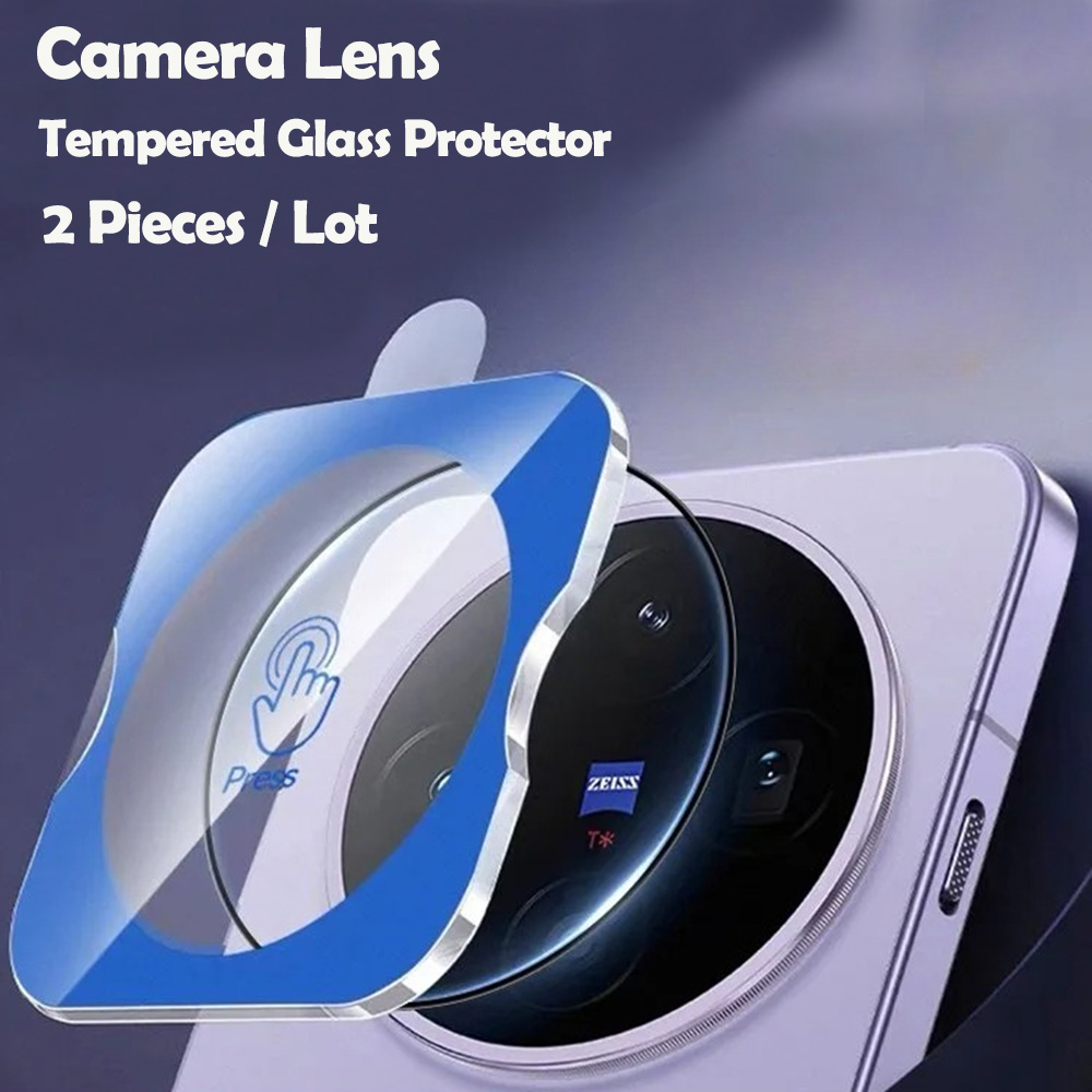 Photography Vivo X300 Pro - 2 قطعة HD الزجاج المقسى عدسة