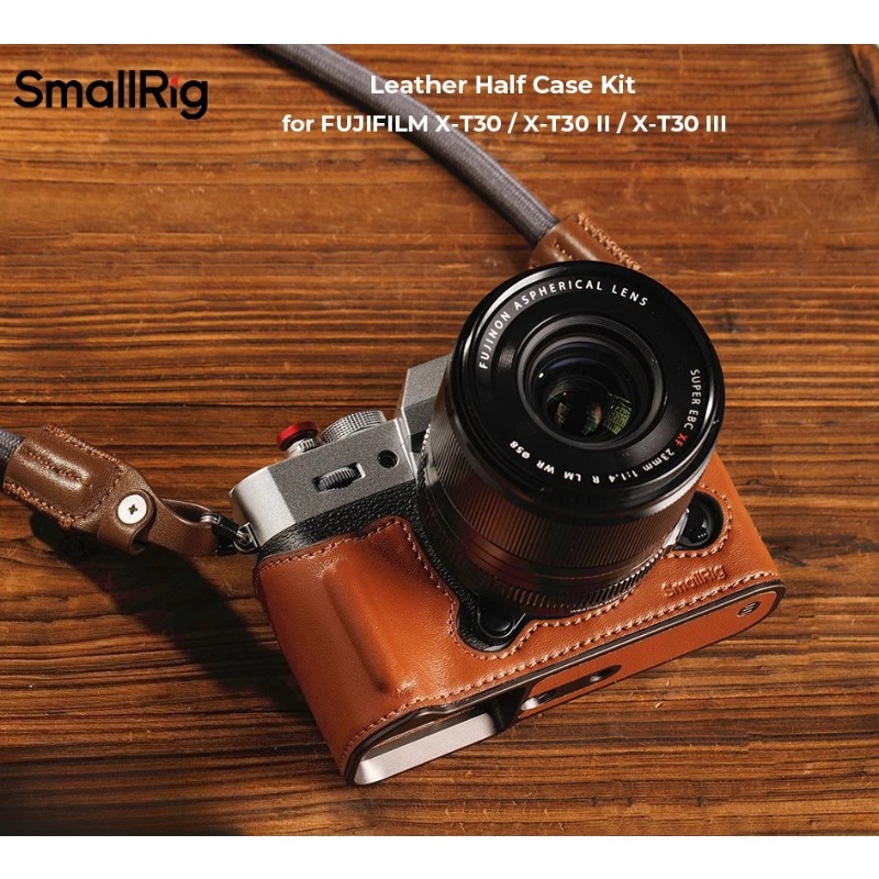 Fujifilm Camera X-T30 Ii - طقم حقيبة جلدية صغيرة من SmallRig