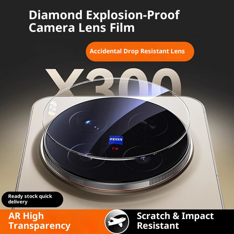 Photography Vivo X300 Pro - 3-1 قطعة 9H كلير غطاء الكاميرا