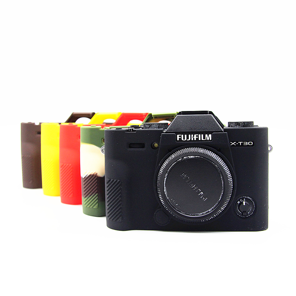 Fujifilm Camera X-T30 Ii - لينة سيليكون المطاط إطار غطاء حامي