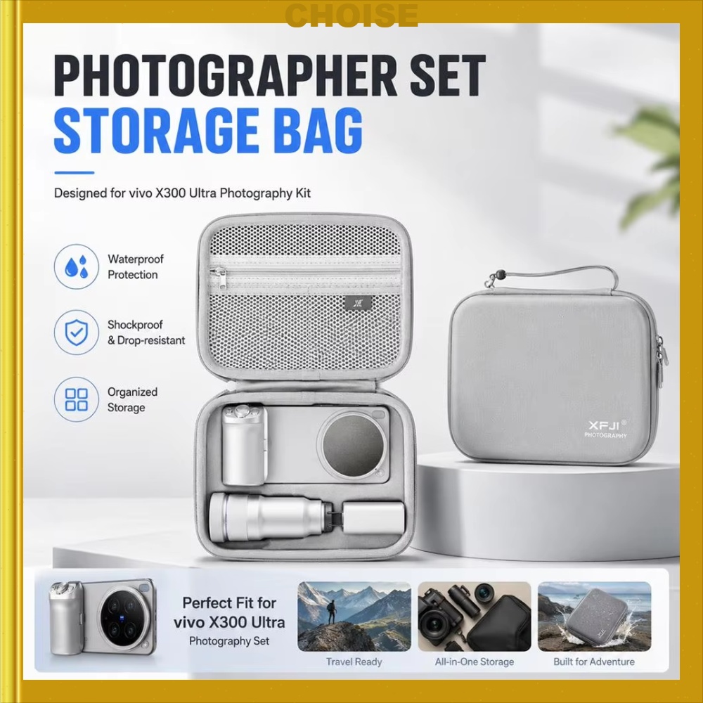 Photography Kit X300 - حقيبة تخزين لمجموعة التصوير الفوتوغرافي Vivo