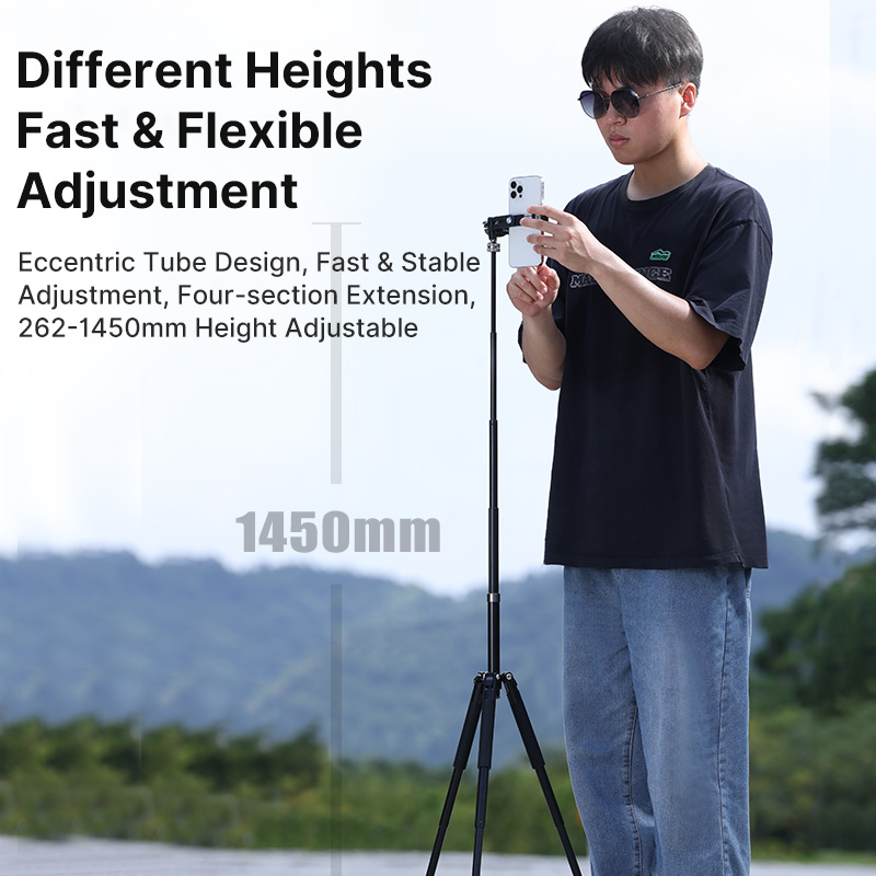 Ulanzi MT-63 سبائك الألومنيوم  - مراجعة Camera Tripod Carbon وسعره