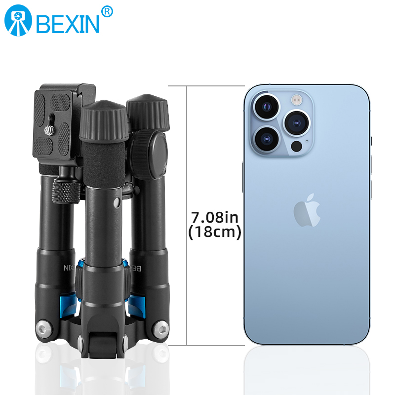 BEXIN MS08 المحمولة Tripode خف - مراجعة Camera Tripod Carbon وسعره