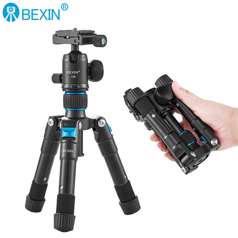 BEXIN MS08 المحمولة Tripode خف - مراجعة Camera Tripod Carbon وسعره