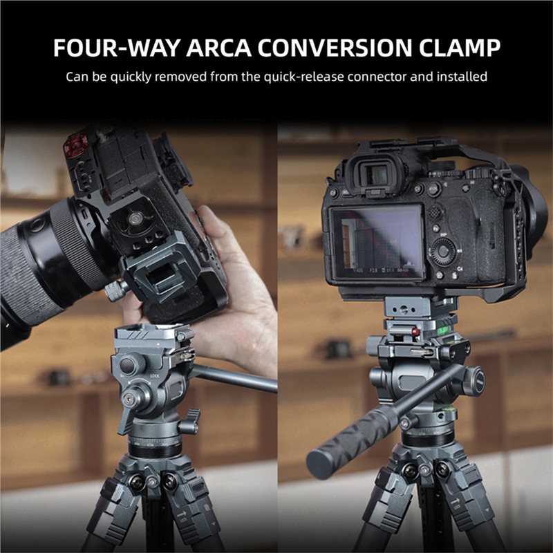 حامل كاميرا AED7-4-Way Arca Cl - مراجعة Camera Tripod Carbon وسعره