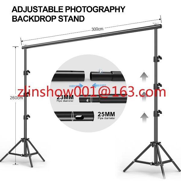 معدات استوديو الصور 2.6*3 م/2* - مراجعة Photography Umbrella Lights وسعره