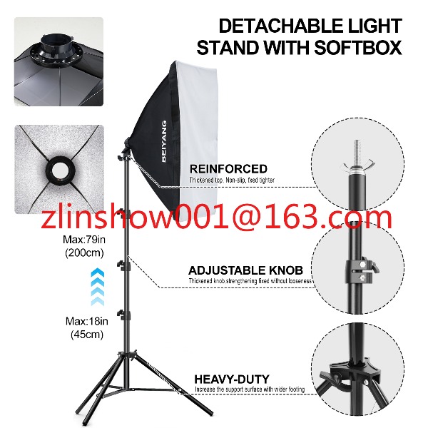 معدات استوديو الصور 2.6*3 م/2* - مراجعة Photography Umbrella Lights وسعره