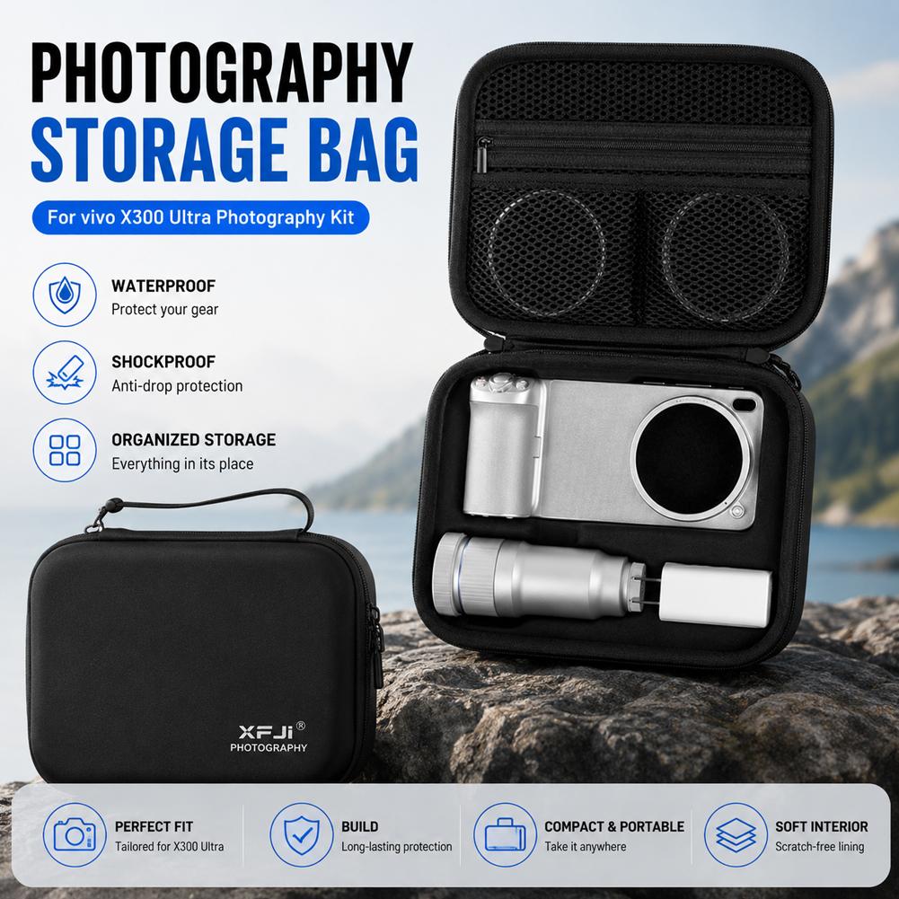 حقيبة تخزين لمجموعة التصوير ال - مراجعة Photography Kit X300 وسعره
