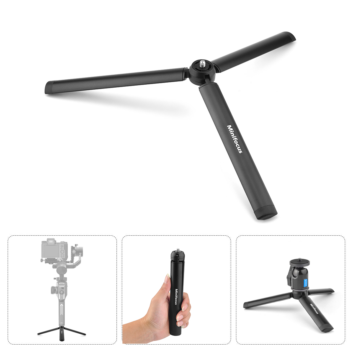 حامل ثلاثي معدني صغير لـ DJI Z - مراجعة Camera Tripod Carbon وسعره